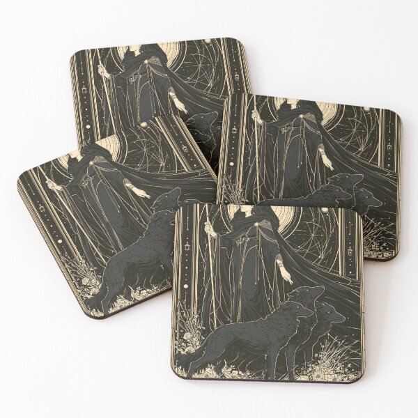 Item preview, Hekate and her hounds designed and sold by MendaciousMina.
