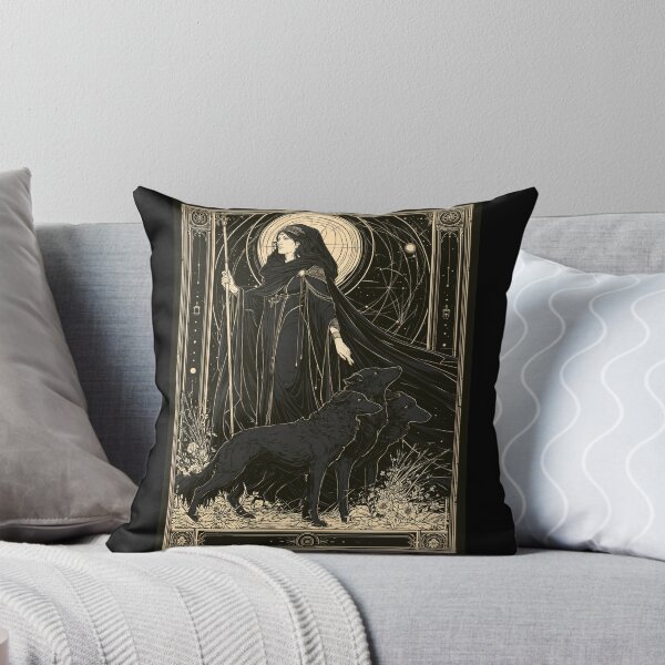 Item preview, Hekate and her hounds designed and sold by MendaciousMina.