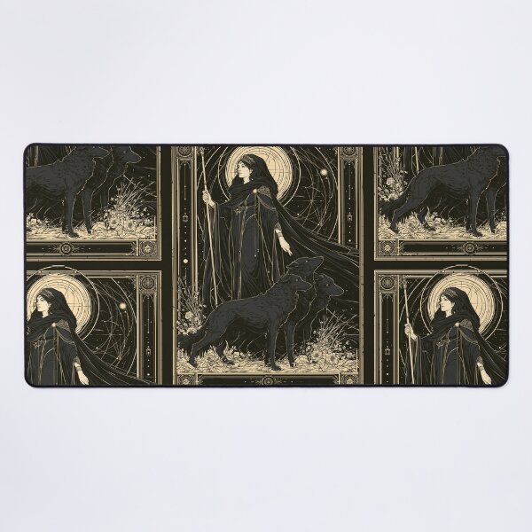 Item preview, Hekate and her hounds designed and sold by MendaciousMina.