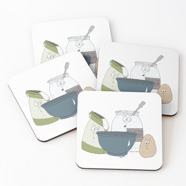 Item preview, Funny Baking Squad Meme – Awkward Kitchen Ingredients Sticker designed and sold by MyxaART.