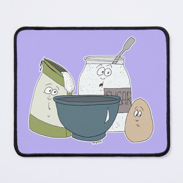 Item preview, Funny Baking Squad Meme – Awkward Kitchen Ingredients Sticker designed and sold by MyxaART.
