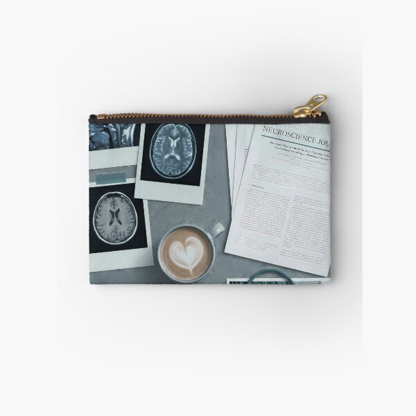 Item preview, Moody Med School Aesthetic: Brain MRI, Coffee & Hospital Scrubs designed and sold by MEDICOFFEE.