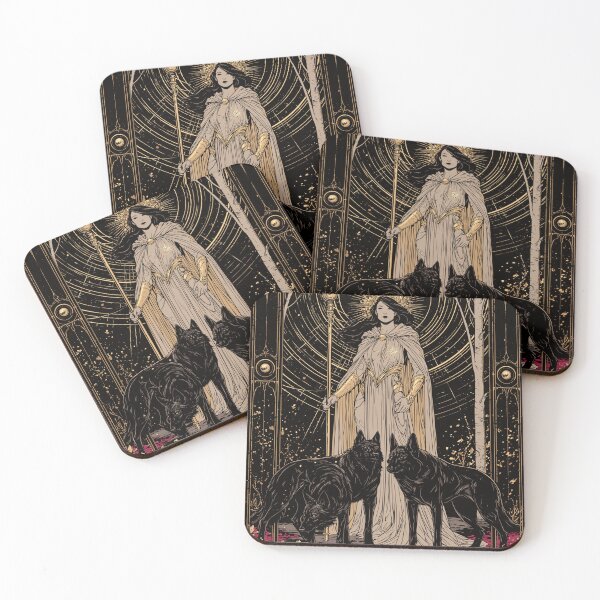 Item preview, Hekate and her hounds designed and sold by MendaciousMina.