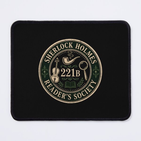 Item preview, Sherlock Holmes Readers Society 221B Baker Street Badge designed and sold by Fenay Designs.