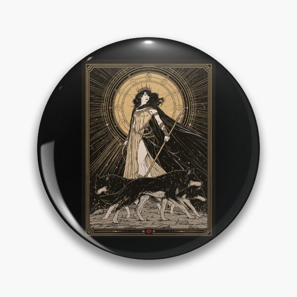 Item preview, Hekate and her hounds designed and sold by MendaciousMina.