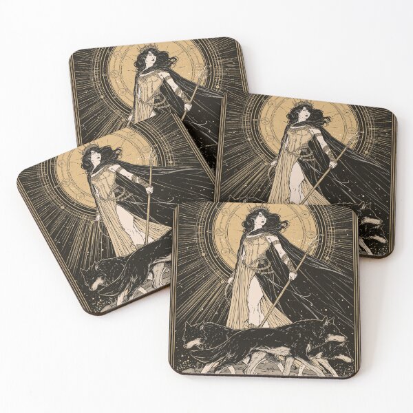 Item preview, Hekate and her hounds designed and sold by MendaciousMina.
