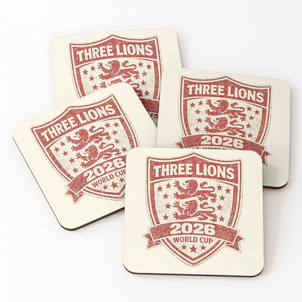 Item preview, Three Lions England World Cup 2026 | Vintage Shield Football designed and sold by ArthUpscale.