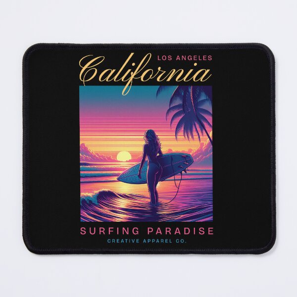 Item preview, Los Angeles – Surfing Paradise Sunset designed and sold by AngryToro.