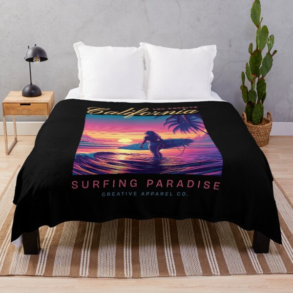 Item preview, Los Angeles – Surfing Paradise Sunset designed and sold by AngryToro.