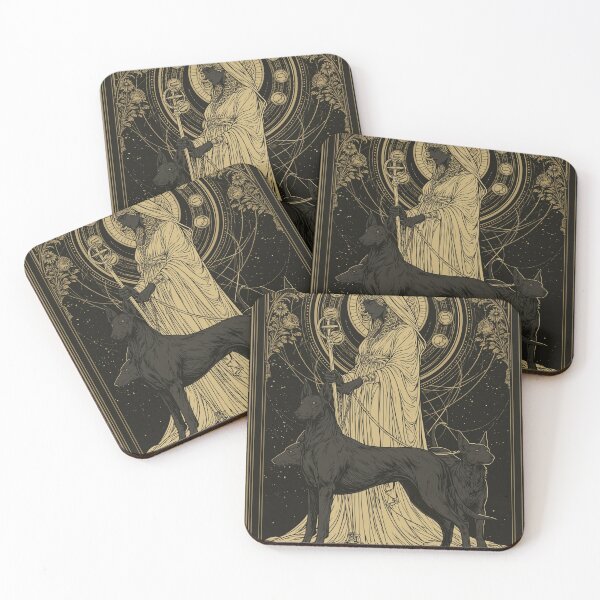 Item preview, Hekate and her hounds designed and sold by MendaciousMina.