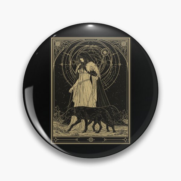 Item preview, Hekate and her hounds designed and sold by MendaciousMina.