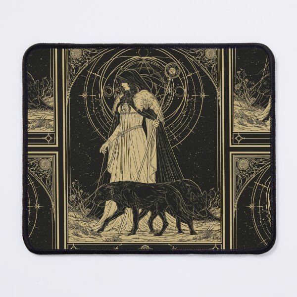Item preview, Hekate and her hounds designed and sold by MendaciousMina.