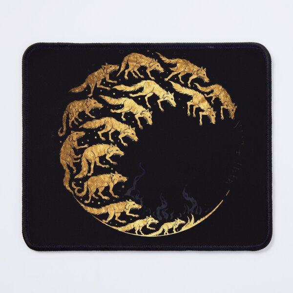 Item preview, Wolf Moon Rising From the Dark Forest designed and sold by GeoWhimsy Studio.