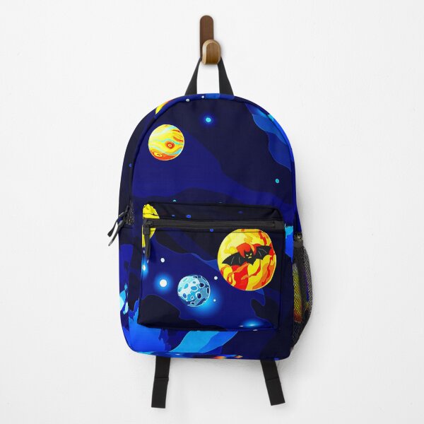 Item preview, Colorful Space Planets with telescope cartoon art designed and sold by FahdSpaceArt.