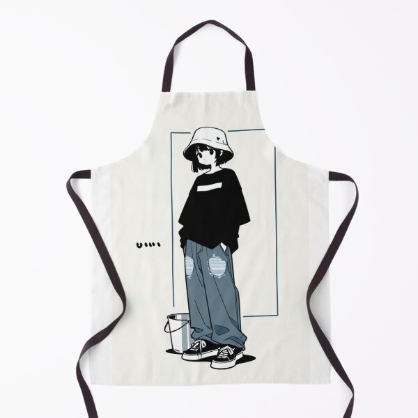 Item preview, Fashion - Man in Black Top Bucket Hat Baggy Jeans Streetwear Anime Variant 4 designed and sold by AnimeShin.