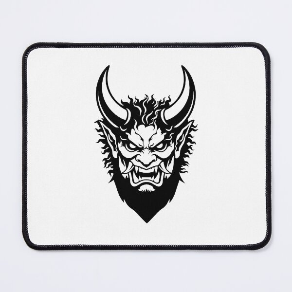 Item preview, #14 Japanese Oni Emblem designed and sold by FUJIYAMA-JAPAN.