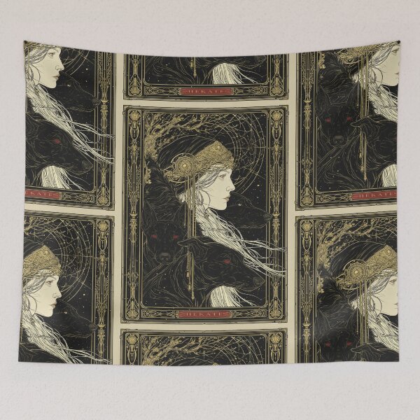 Item preview, Hekate and her hounds designed and sold by MendaciousMina.