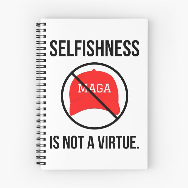 Item preview, Selfishness is not a virtue. designed and sold by Rachel the Artist .