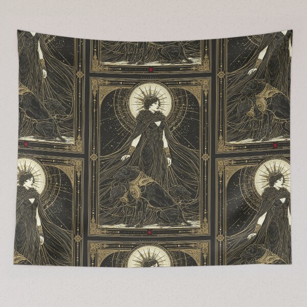 Item preview, Hekate and her hounds designed and sold by MendaciousMina.