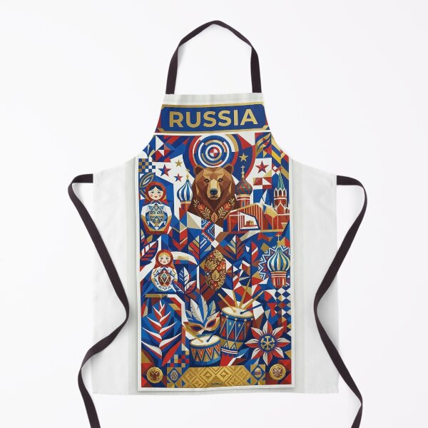 Item preview, Russia Cubist Art Poster – Saint Basil's Cathedral Bear Wall Art – ZK PRO designed and sold by zalakopro.