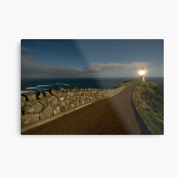 Cape Reinga, Lighthouse. Metal Print