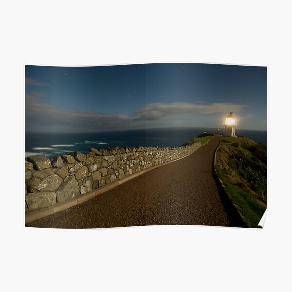 Cape Reinga, Lighthouse. Poster