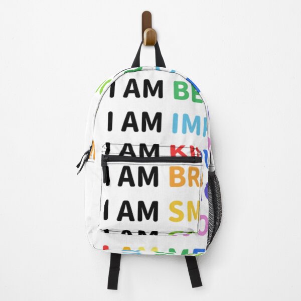 Item preview, I am kind, brave, smart, confident, beautiful, important... designed and sold by Curious Frog.