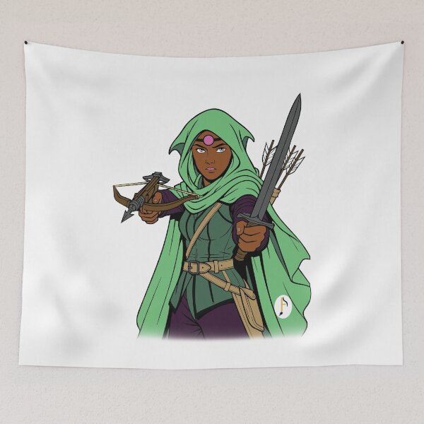 Item preview, Fantasy Ranger Adventurer Character Art designed and sold by CompanArts.