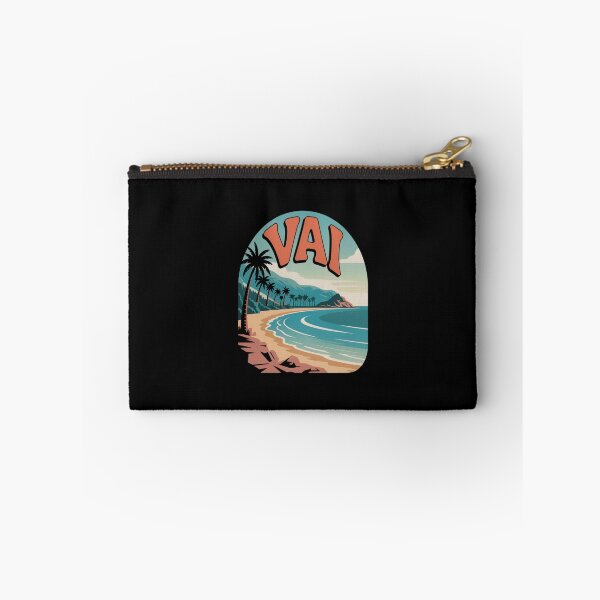 Item preview, Vai Palm Beach Vintage Travel Sticker – Retro Crete Palm‑Forest Illustration designed and sold by stickercuffs.