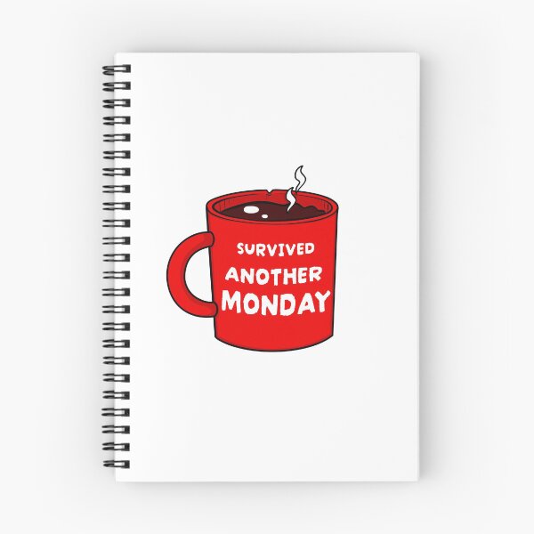 Item preview, Survived Another Monday – Office Mood Coffee Mug designed and sold by ben.comictell.