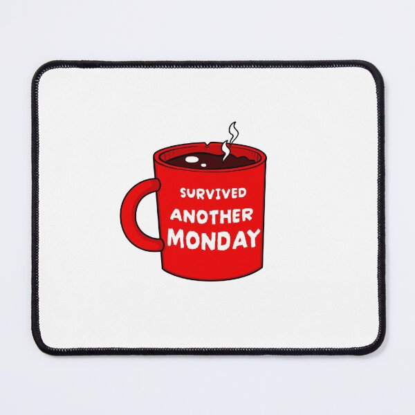 Item preview, Survived Another Monday – Office Mood Coffee Mug designed and sold by ben.comictell.