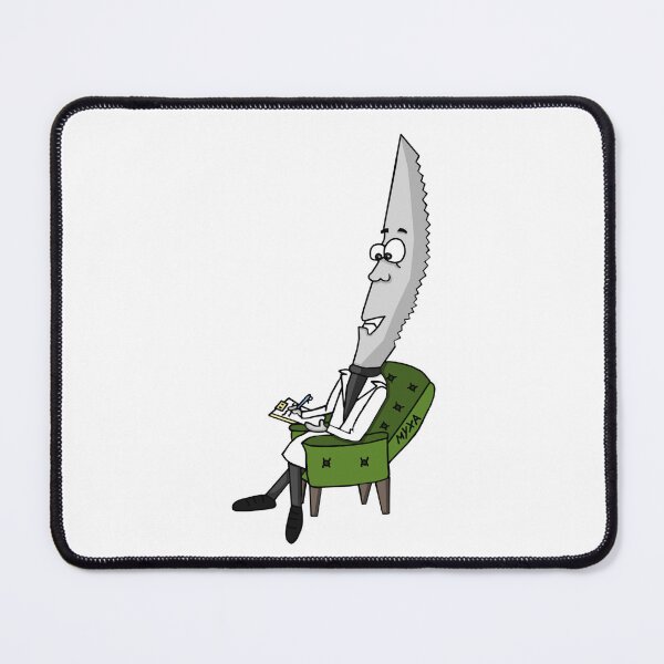 Item preview, Sharp Therapy – Funny Kitchen Knife Therapist Meme Art designed and sold by MyxaART.