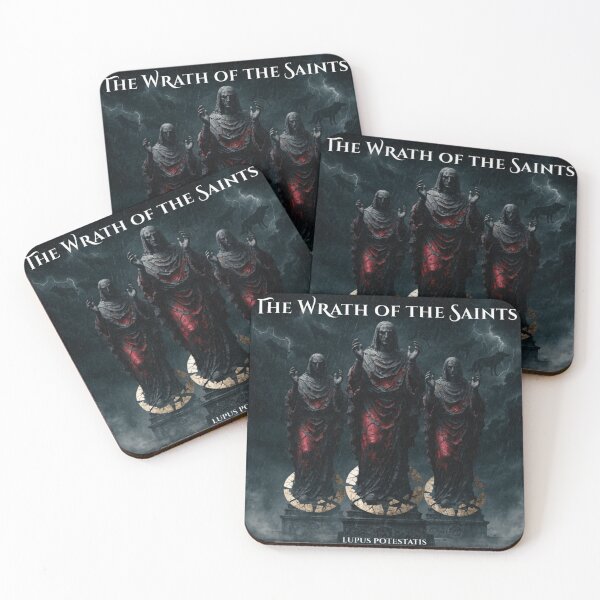 Item preview, Three Saints in Stone Condemn the Dark designed and sold by GeoWhimsy Studio.