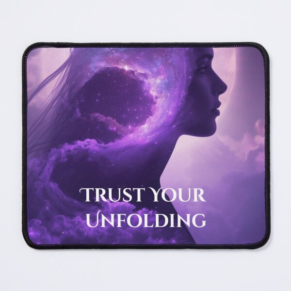 Item preview, Trust Your Unfolding | Spiritual Growth & Self-Discovery Affirmation designed and sold by MysticPurpleHue.