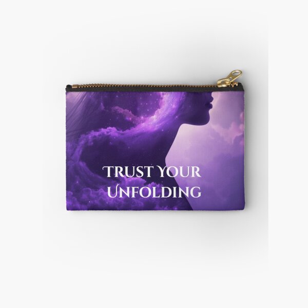 Item preview, Trust Your Unfolding | Spiritual Growth & Self-Discovery Affirmation designed and sold by MysticPurpleHue.