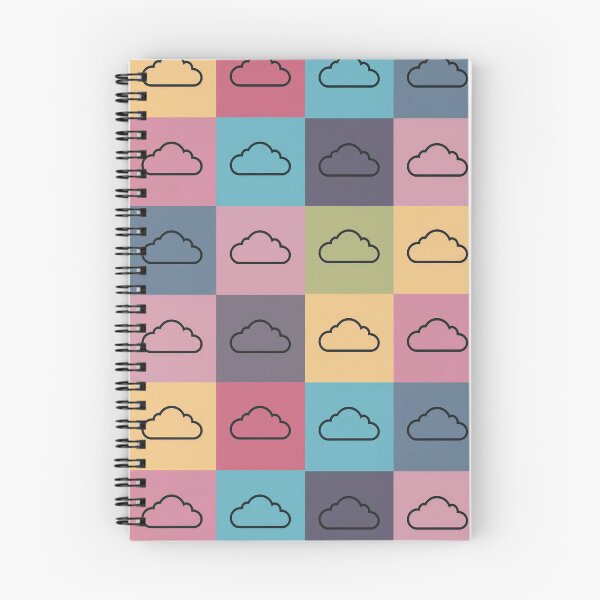 Item preview, Rainbow patchwork with clouds designed and sold by uunaa.