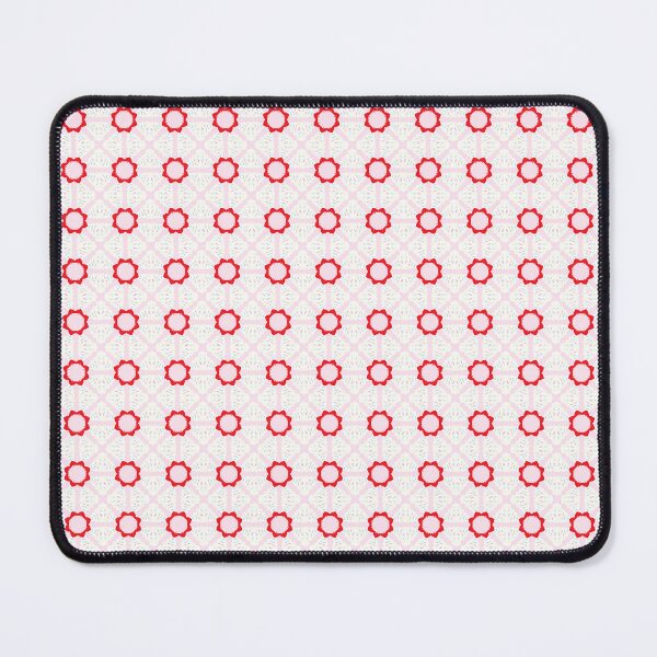Item preview, Red Geometric Floral Seamless Pattern designed and sold by Zaya_art.