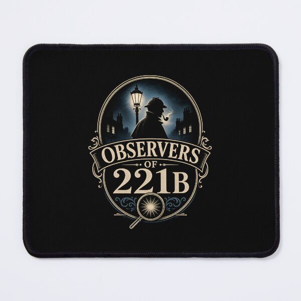 Item preview, Observers of 221B Sherlock Holmes London Street Badge designed and sold by Fenay Designs.