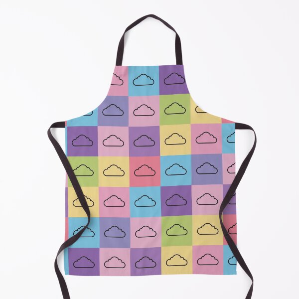 Item preview, Baby pink patchwork with clouds designed and sold by uunaa.