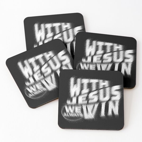 Item preview, Christian Graphic Tee: With Jesus We Always Win designed and sold by ssamoey.
