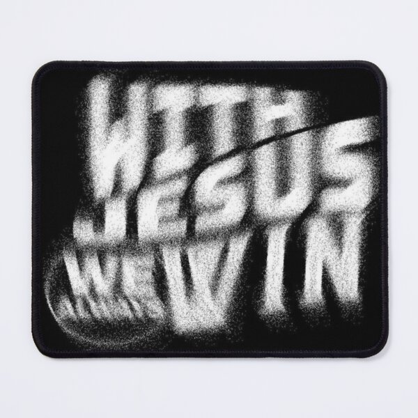 Item preview, Christian Graphic Tee: With Jesus We Always Win designed and sold by ssamoey.