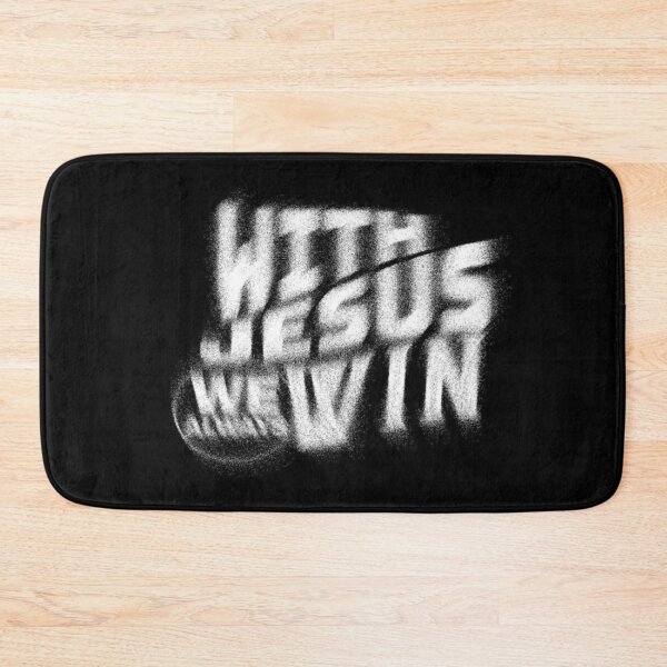 Item preview, Christian Graphic Tee: With Jesus We Always Win designed and sold by ssamoey.