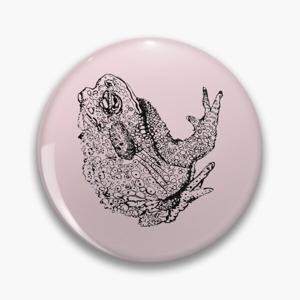 Item preview, Toad - (#EED4D9) designed and sold by The Stippler Process.
