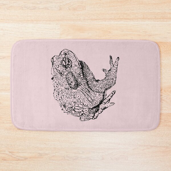 Item preview, Toad - (#EED4D9) designed and sold by The Stippler Process.