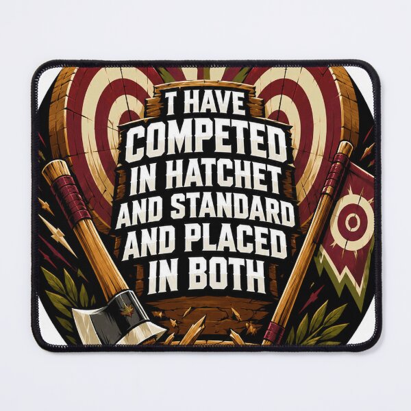 Item preview, Axe Throwing Competition Champion designed and sold by Squiggle Happy.