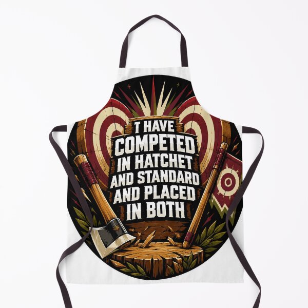 Item preview, Axe Throwing Competition Champion designed and sold by Squiggle Happy.