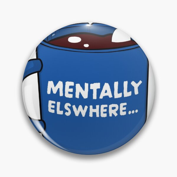 Item preview, Mentally Elsewhere – Office Mood Coffee Mug designed and sold by ben.comictell.