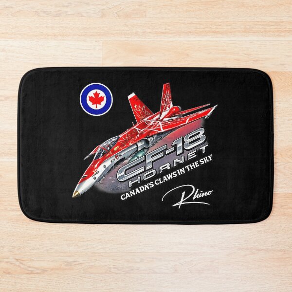 Item preview, CF-18 Hornet RCAF Fighter Jet | Royal Canadian Air Force Aviation Graphic Design designed and sold by Aerolovers.