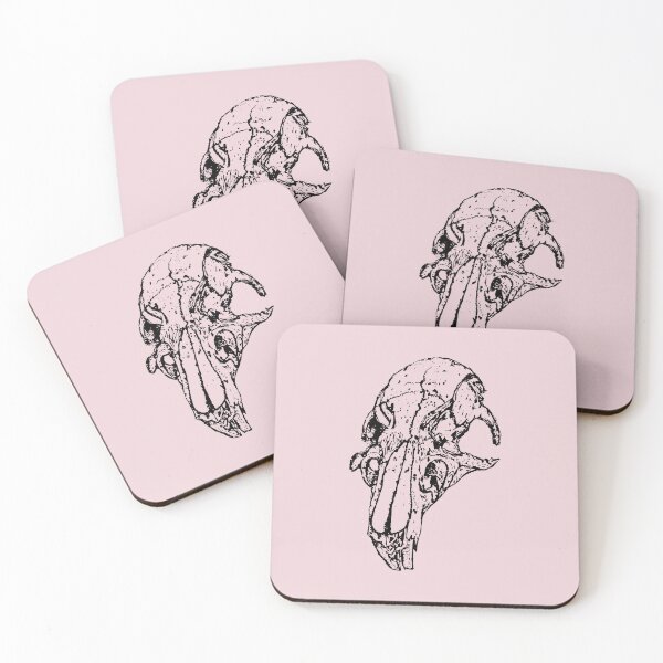 Item preview, Rat Skull - (#EED4D9) designed and sold by The Stippler Process.