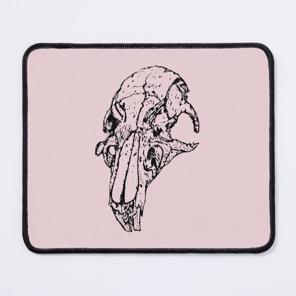 Item preview, Rat Skull - (#EED4D9) designed and sold by The Stippler Process.